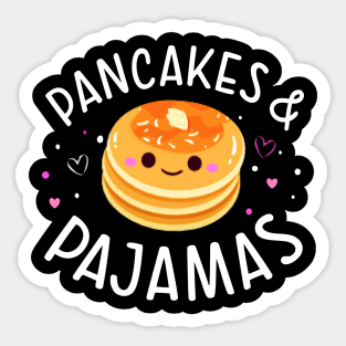 Pancakes and Pajamas Sticker